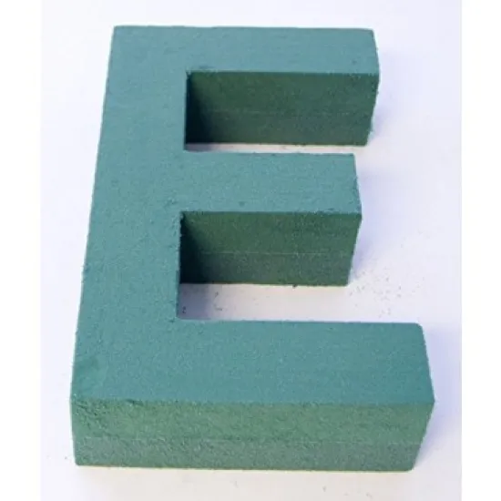 Oasis foam frame letter e 31cm