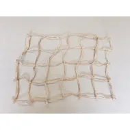 Brown net 40x50cm bleached