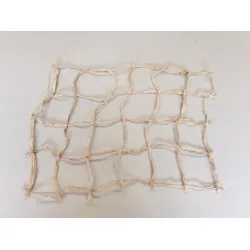 Brown net 40x50cm blanchi
