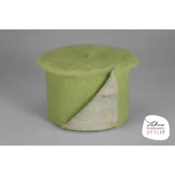 Wool felt franzi light green 15cm 5m