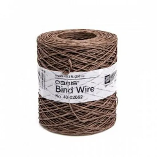 Oasis bindwire 205m brown 1pc