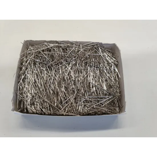 Shop window pins 32mm nickel plated +/-500gr
