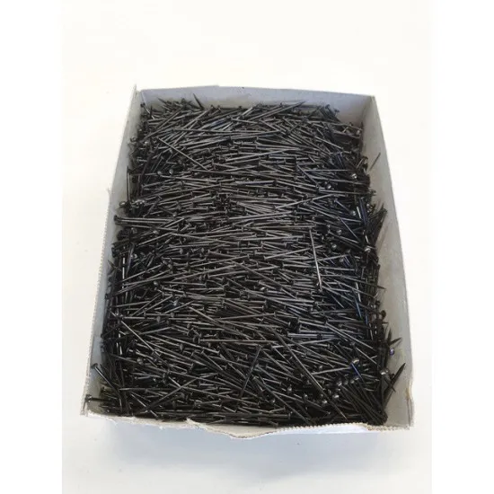 Shop window pins 38mm black +/-500gr