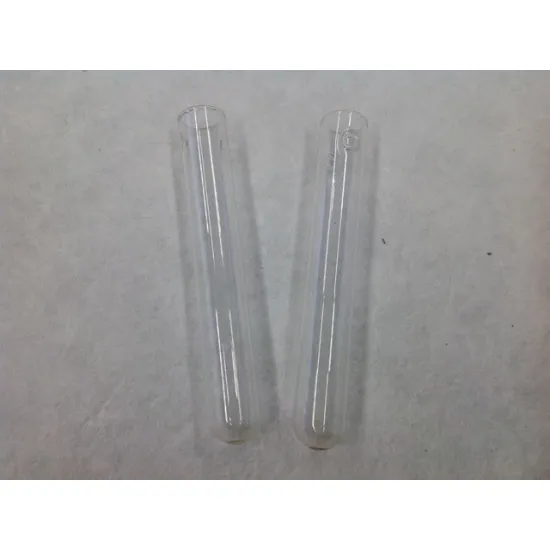 Glazen buisje (bloemflesje/pipet) 1.5x10cm 12st