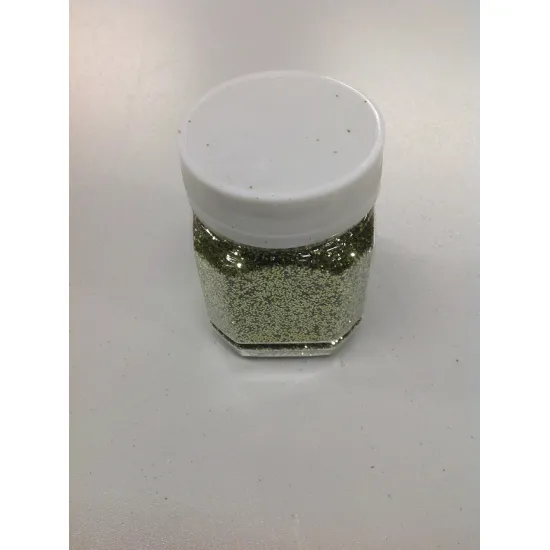 Glitter tube 115gr olive
