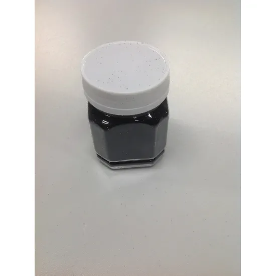 Glitter tube 115gr noir