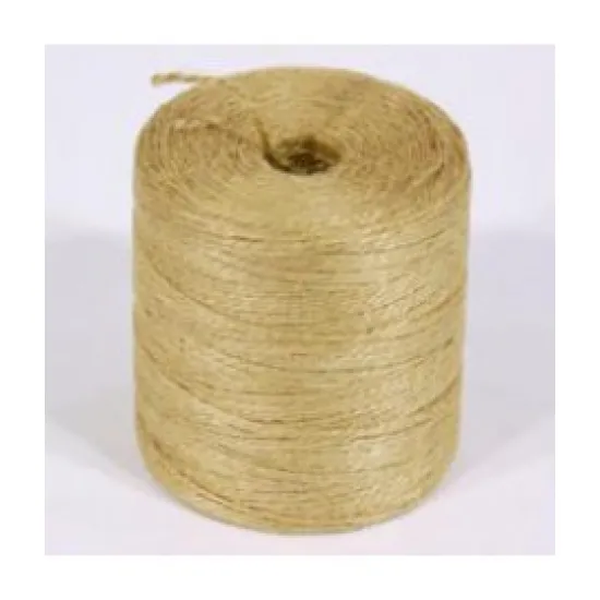 Jute binding cord 3dr natural +/-1kg