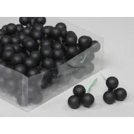 Boule de noel 20mm black combi 144pcs