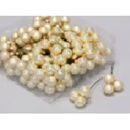 Kerstbollen 20mm champagne combi 144st