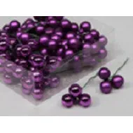 Kerstbollen 20mm plum combi 144st
