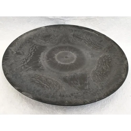 Plastic bowl round 45cm grey