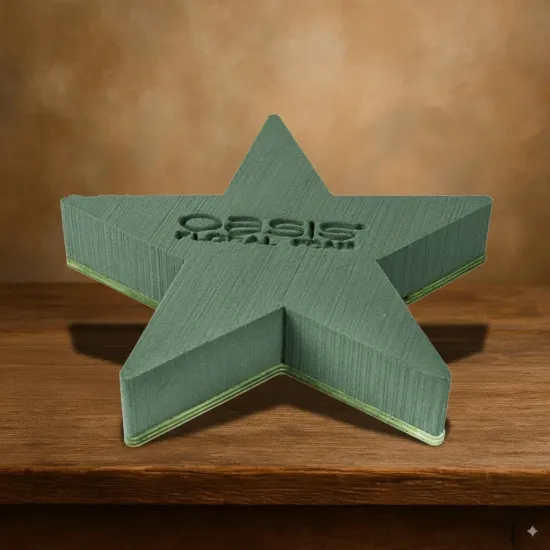 Oasis bioline star 50x50x5.5cm 1pc