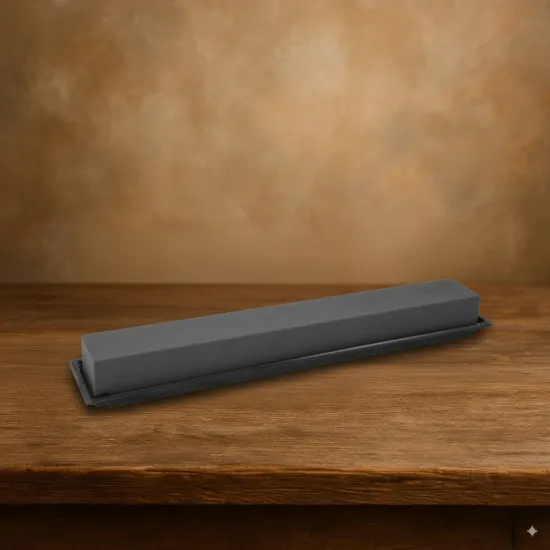 Oasis black table deco maxi 48x9cm 1pc