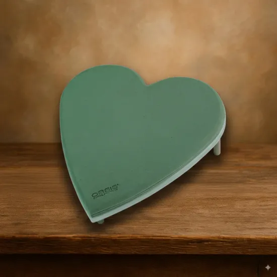 Oasis ecobase heart 50x50x5cm 1pc
