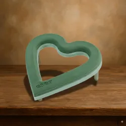 Oasis ecobase coeur ouverte 38x40x4.5cm 1pc