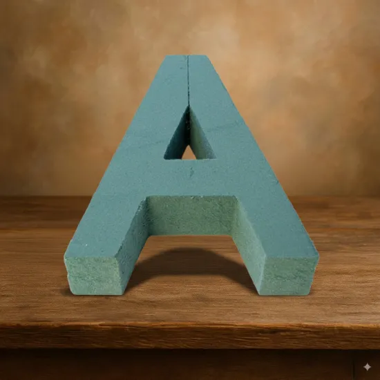 Oasis foam frame lettre 31cm a