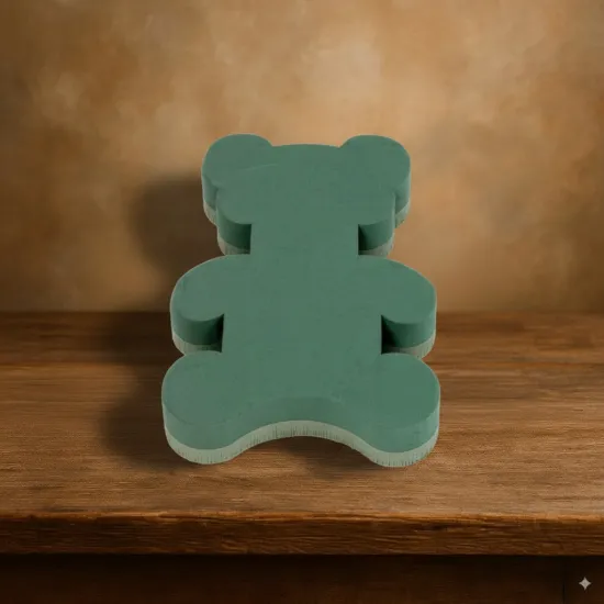 Oasis foam frames mini teddy bear 220x300mm 1pc