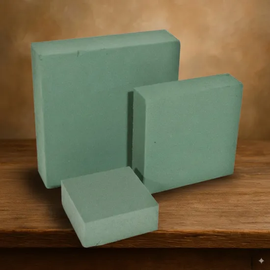 Oasis square cake dummy medi 15x15x4cm 1pc