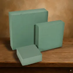 Oasis ideal tarte carre (square cake dummy) mini 10x10x4cm 2pcs