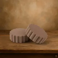 Oasis rainbow foam fluted cake chocolate 15cm 2pcs