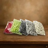 Oasis rainbow foam marbles 4cm 20pcs anthracite