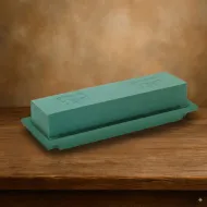 Oasis table deco medi vert 25x9x5cm 1pc