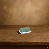 Oasis table deco mini blanc 13x9cm 1pc