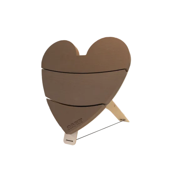 Bioline bio coeur 60x60x5.5cm 1pc