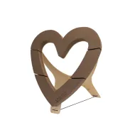 Bioline bio coeur ouvert 60x60x5.5cm 1pc