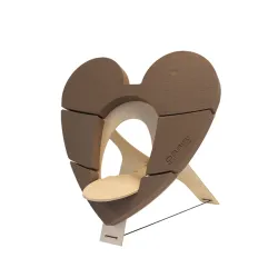 Bioline bio urn coeur 60x60x5.5cm 1pc