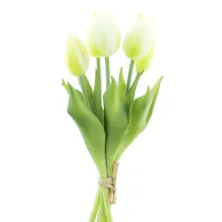 Tulipe 25cm blanc